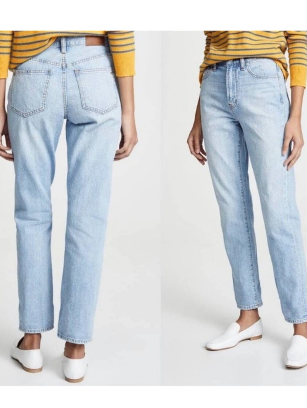 Madewell The Perfect Summer Jean Light Wash Straight Leg Jeans Size 26 - Picture 1 of 9